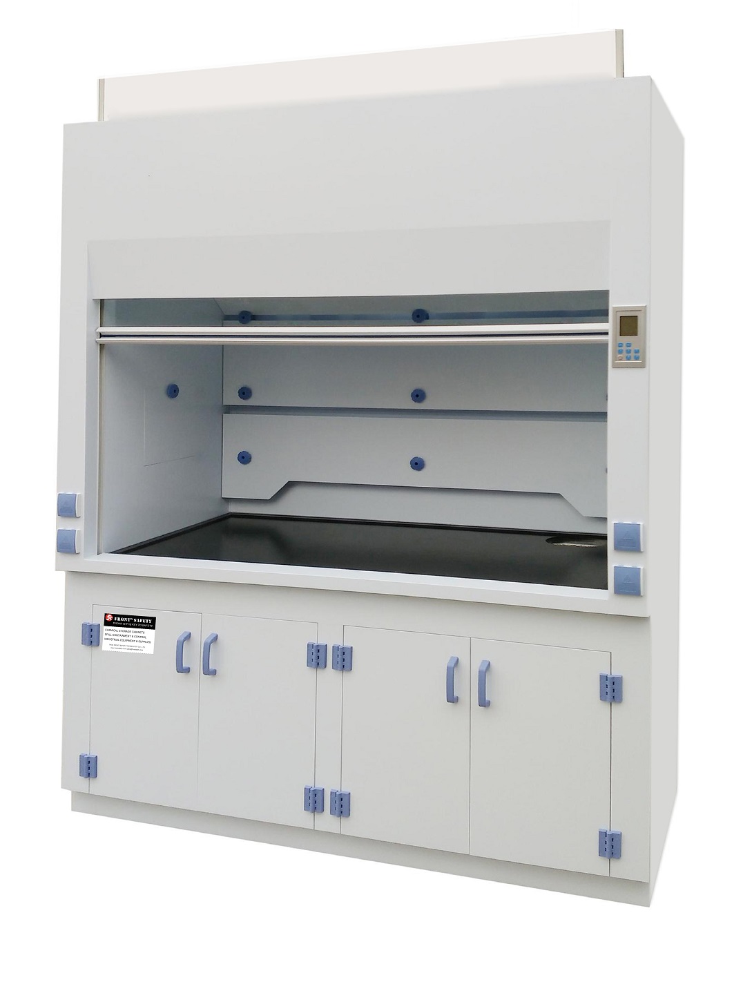 PP Fume cupboard -1800 fume hood with charcoal filter